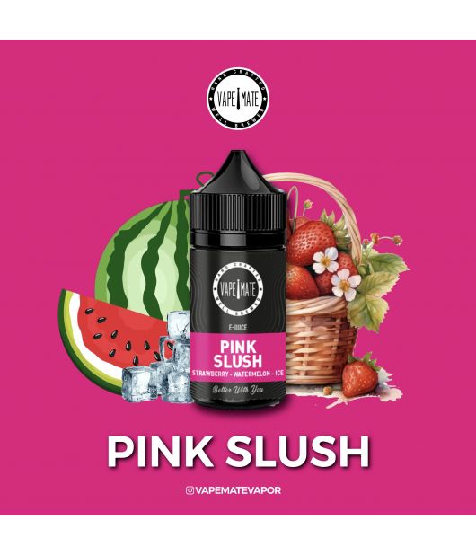 Vape Mate Pink Slush 50 MG Salt Likit