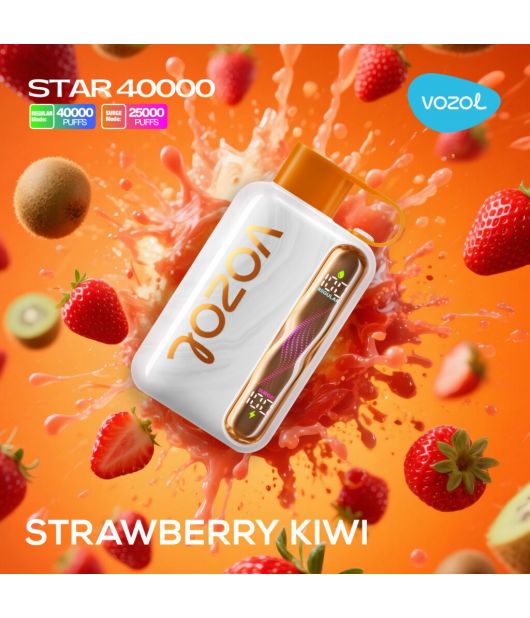 Vozol Star 40000 Strawberry Kiwi