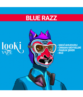 Vape Mate Blue Razz 50 MG / 30 ML Salt Likit 5