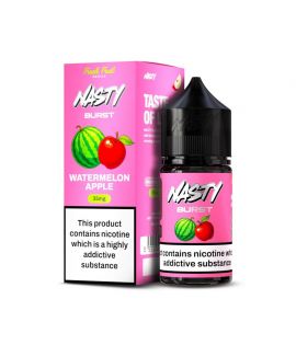 Nasty Burst Salt Nic Watermelon Apple 30ml E-Likit 35 mg