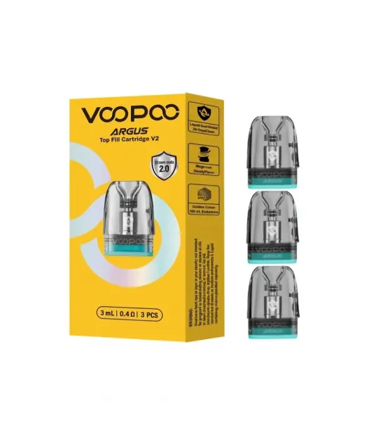 VOOPOO Argus Top-Fill V2 Kartuş Pod Coil 0.4ohm Kartuş