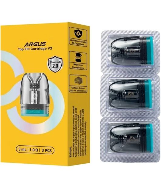 VOOPOO Argus Top-Fill V2 Kartuş Pod Coil 1.0ohm Kartuş